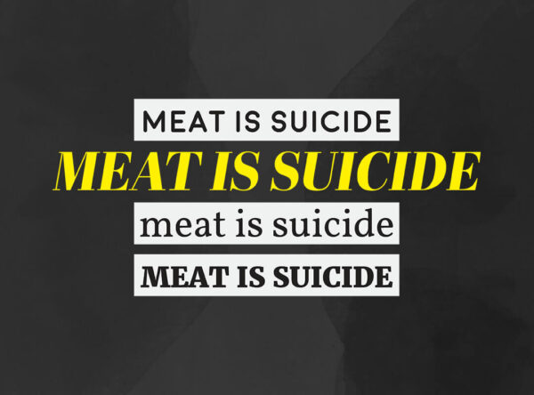 Meat is Suicide T-shirts