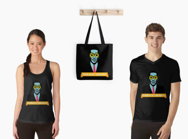 Obama Pop Art Tank Top T-shirt Tote Bag