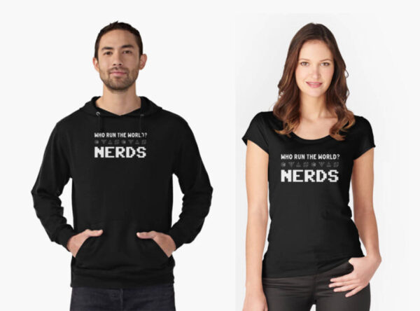 Run The World Nerds Tee Hoodie