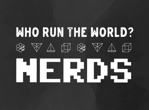 Run The World Nerds T-shirt Sticker